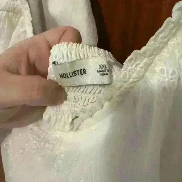 NWT Hollister Saidie  Chiffon Flutter sleeve mini dress XXL - Picture 6 of 8